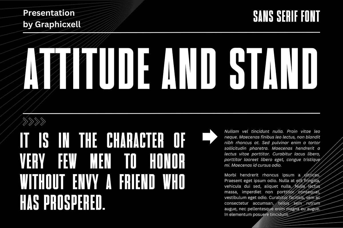 Vogue Sans Serif Font, a Sans Serif Font by Graphicxell (Photo 9 of 9)