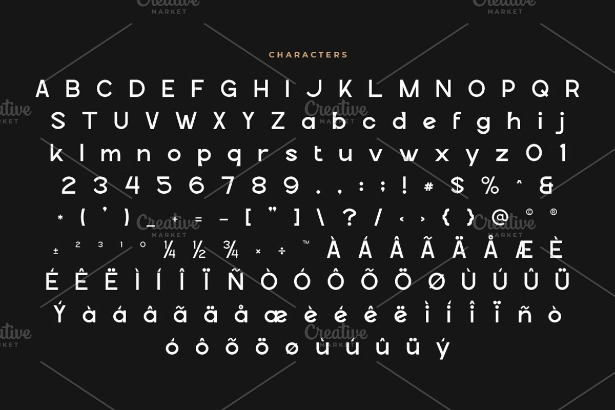 Obodo Creative Logo Font, a Sans Serif Font by Artiveko (Photo 2 of 8)