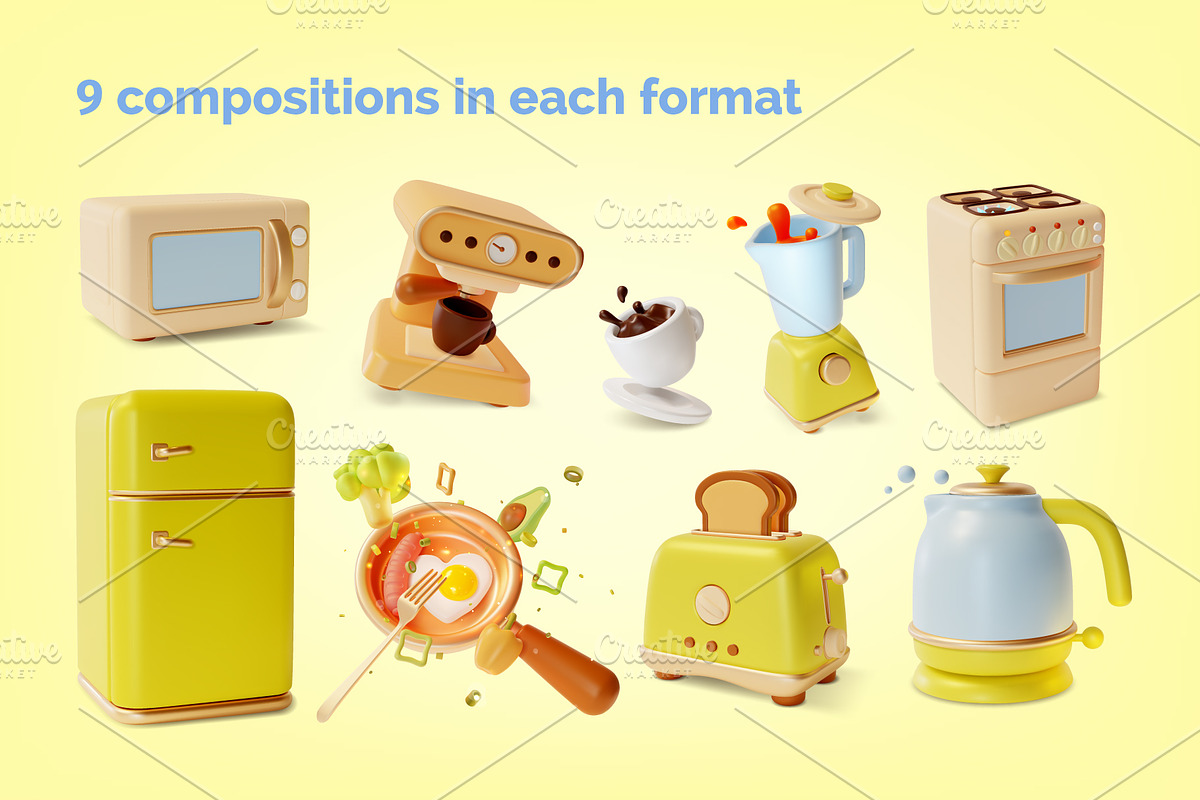 Kitchen Cooking and Culinary Concept, an Object Graphic by 35lab (Photo 2 of 6)