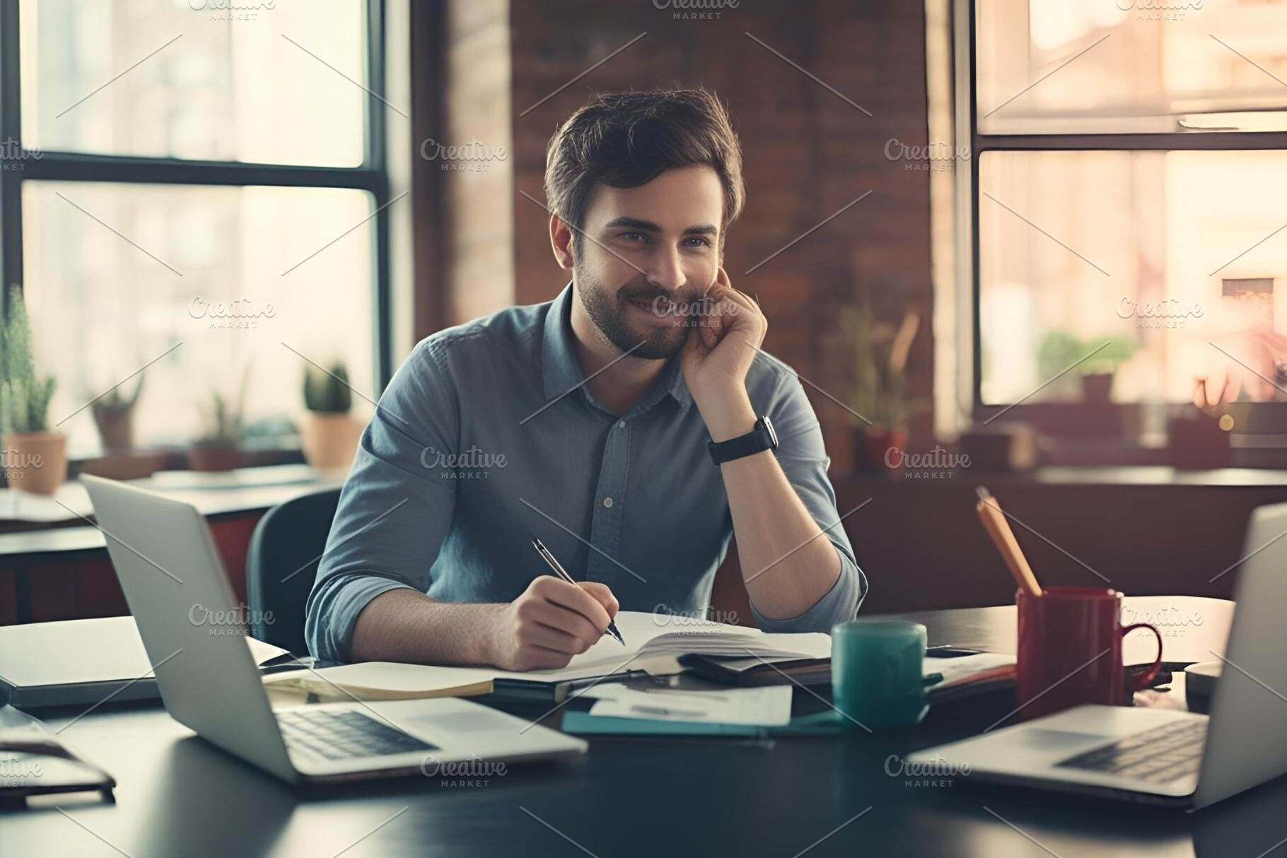 business man studie, a Business Photo by ComfortQ