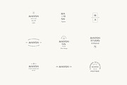 Maison Minimal Logo Kit Ai Eps Psd, a Branding & Logo Template by Feel This (Thumbnail 12 of 13)