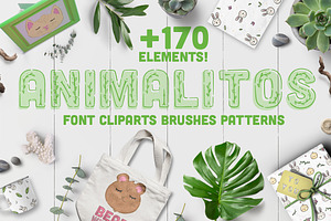 Animalitos BUNDLE! - +170 elements!