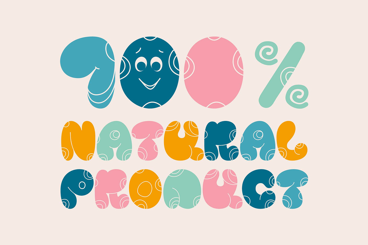 HUMOR playful font family, a Script Font by Anna Zakharchenko (Photo 8 of 21)