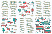 BIG BUNGLE Vector travel set, an Object Graphic by Art Loft (Thumbnail 14 of 18)