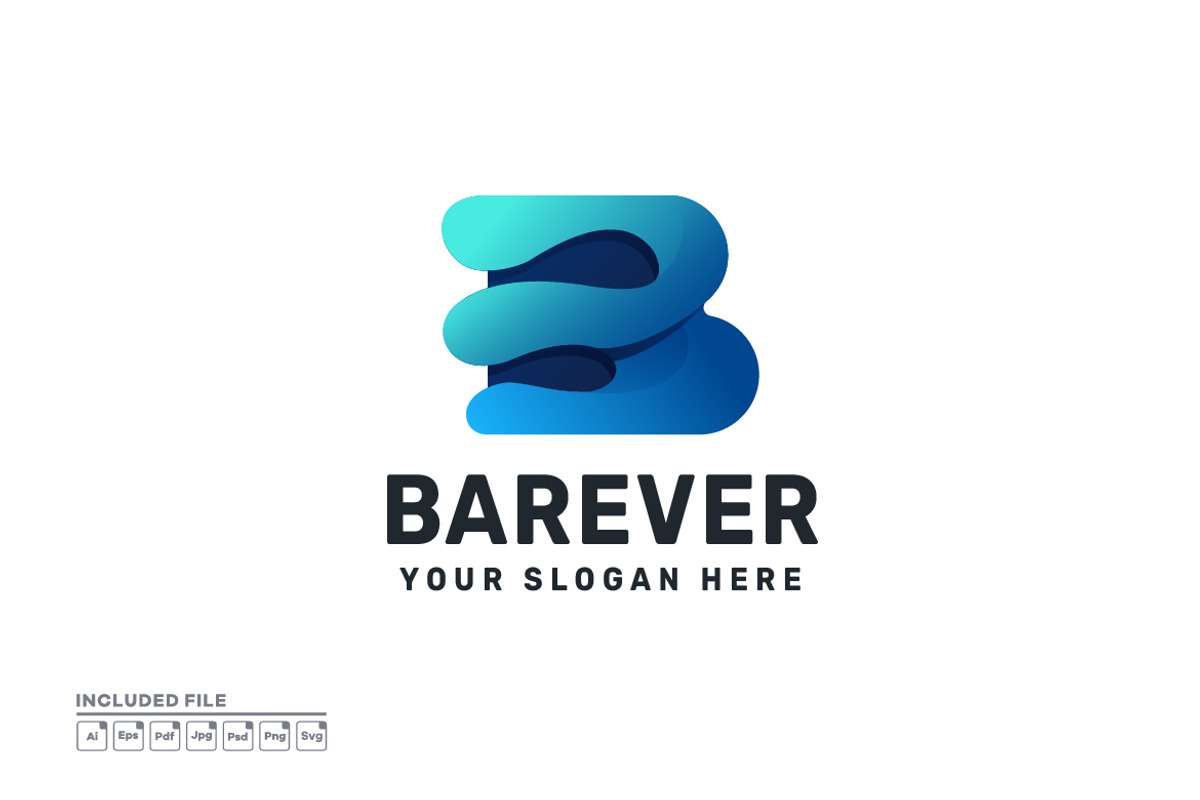 Letter B Gradient Vector Logo, a Branding & Logo Template by yuanesei