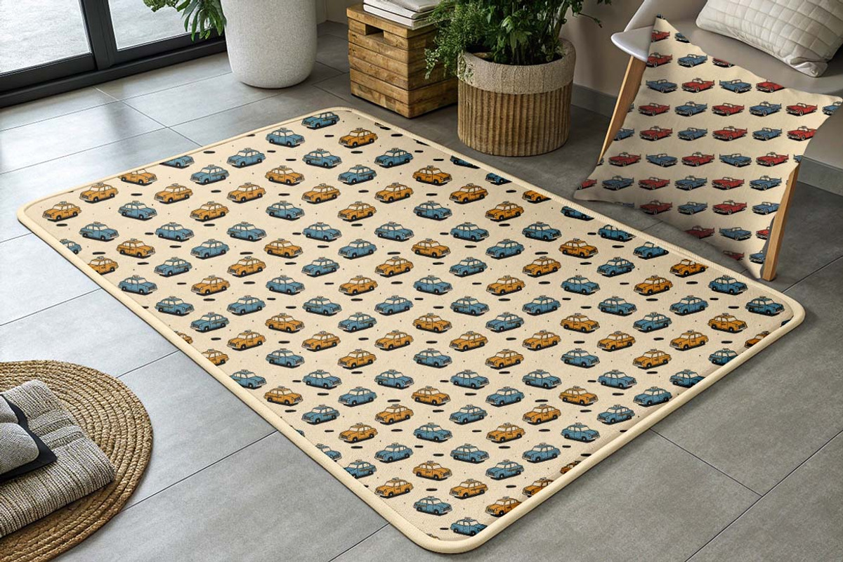 Mid-Century Retro Vehicles Patterns, a Pattern Graphic by one-touch (Photo 6 of 17)