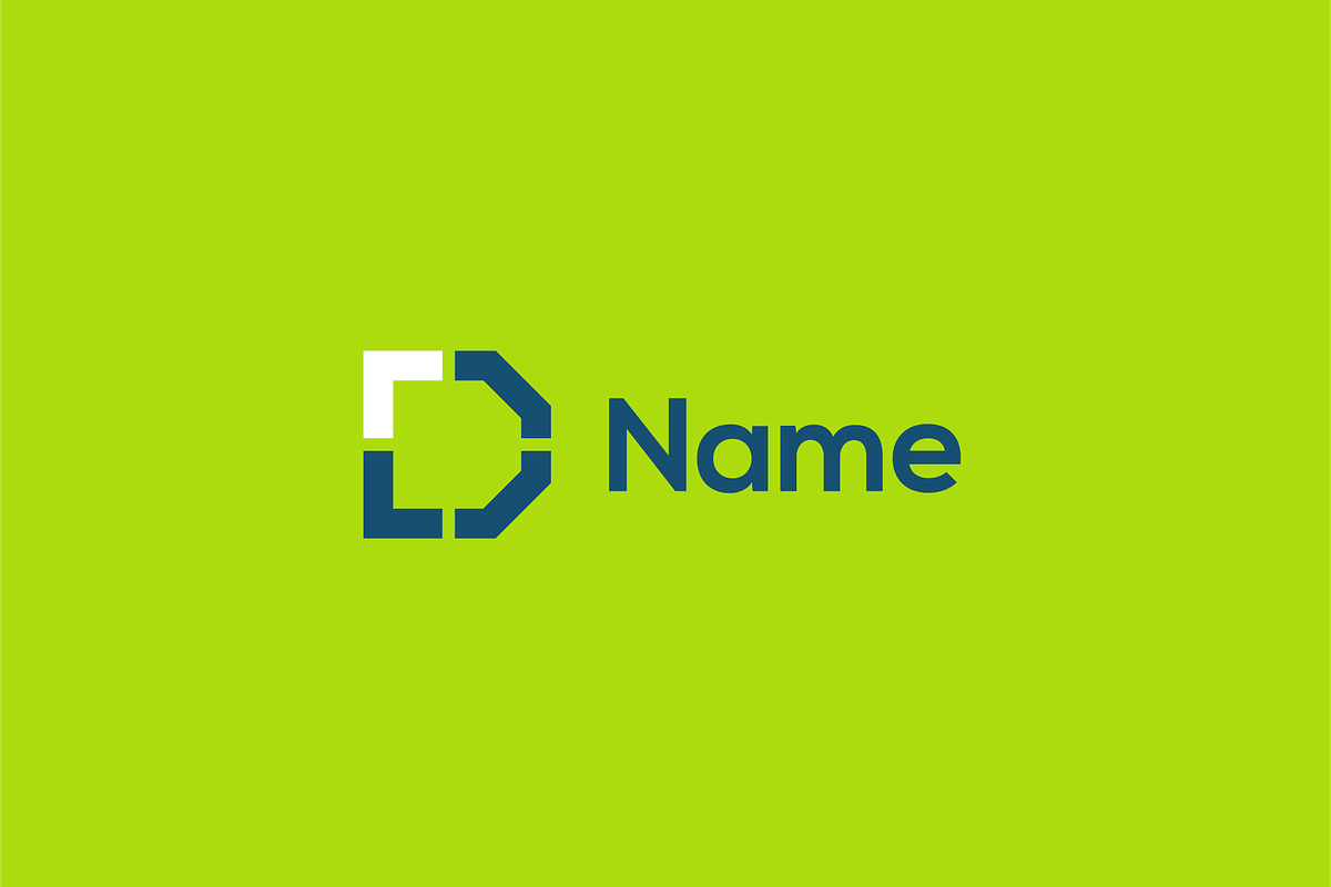 D Name logo, a Branding & Logo Template by Vitalliy (Photo 2 of 2)