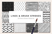 Ultimate Hand Drawn Patterns Bundle, a Pattern Graphic by Type and Graphics Studio (Thumbnail 6 of 15)