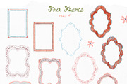 Folk Cottagecore Frames Collection, a Decorative Illustration by Les Frolova (Thumbnail 10 of 12)