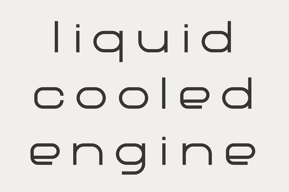 Overdrive - Elite Automotive Font, a Sans Serif Font by HipFonts (Photo 7 of 9)