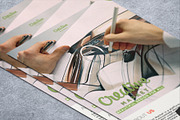 Elegant Flyer Mock up, a Print Template by RgraphicsDesign (Thumbnail 5 of 5)
