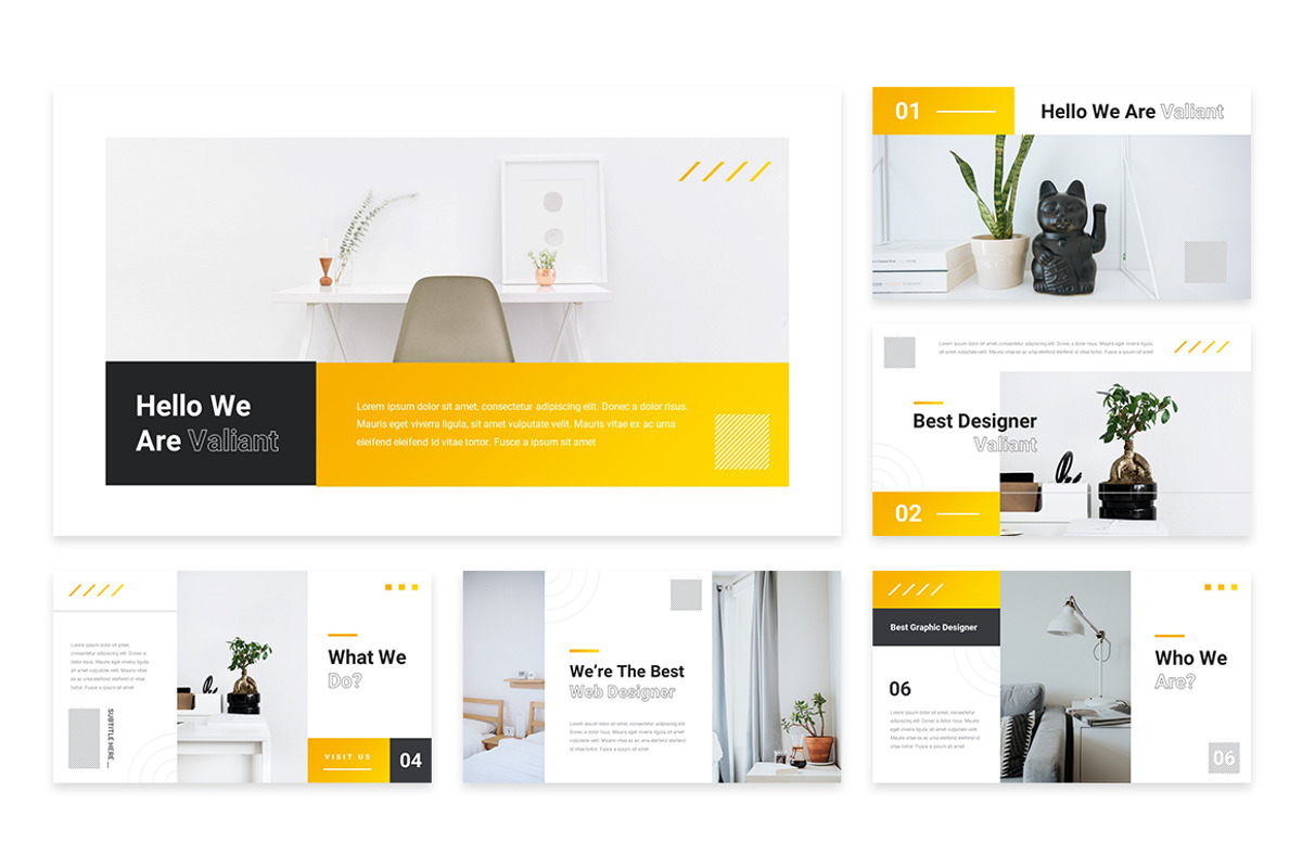 Valiant - Creative Keynote, a Presentation Template by Design Persona (Photo 2 of 5)
