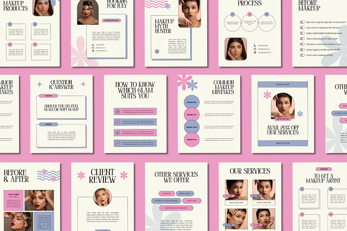 Esthetician Instagram Template, a Social Media Template by Anna Design Studio (Photo 11 of 11)