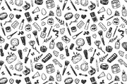 Cosmetics and makeup. Illustrations., an Illustration by Olga Olmix (Thumbnail 4 of 7)