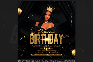 Birthday Flyer, a Flyer Template by Artolus