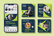 Creative Workshop Promo Social Media, a Social Media Template by MightyDesign (Thumbnail 2 of 8)