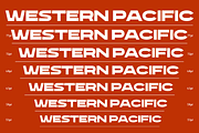 Rodbay - Bold Extended Typeface, a Sans Serif Font by roomspace creative lab (Thumbnail 4 of 10)