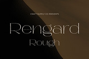 Rengard Rough, a Serif Font by Craft Supply Co. (Thumbnail 1 of 8)