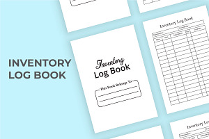 Inventory Notebook KDP Interior