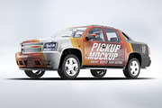 4X4 Pickup Truck Mock-Up, a Product Mockup by Hubzway (Thumbnail 7 of 8)