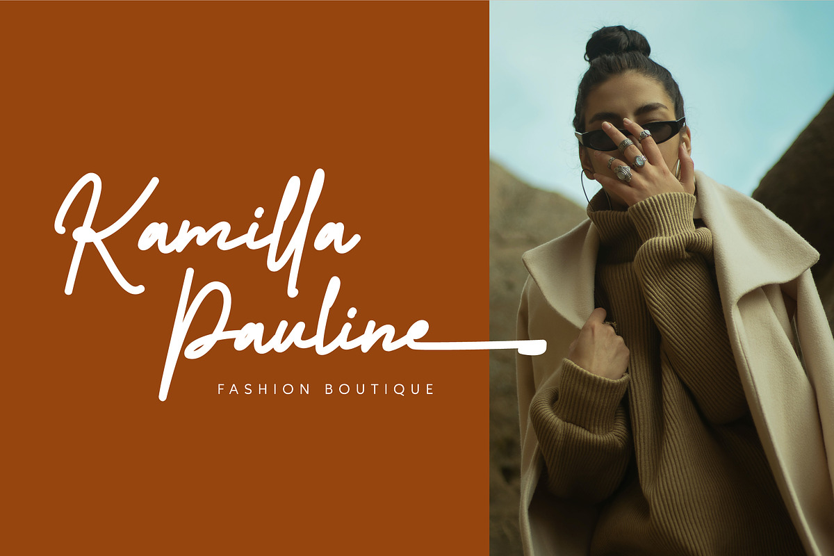 Ypsilanti Signature Font, a Script Font by Grezline Studio (Photo 2 of 9)