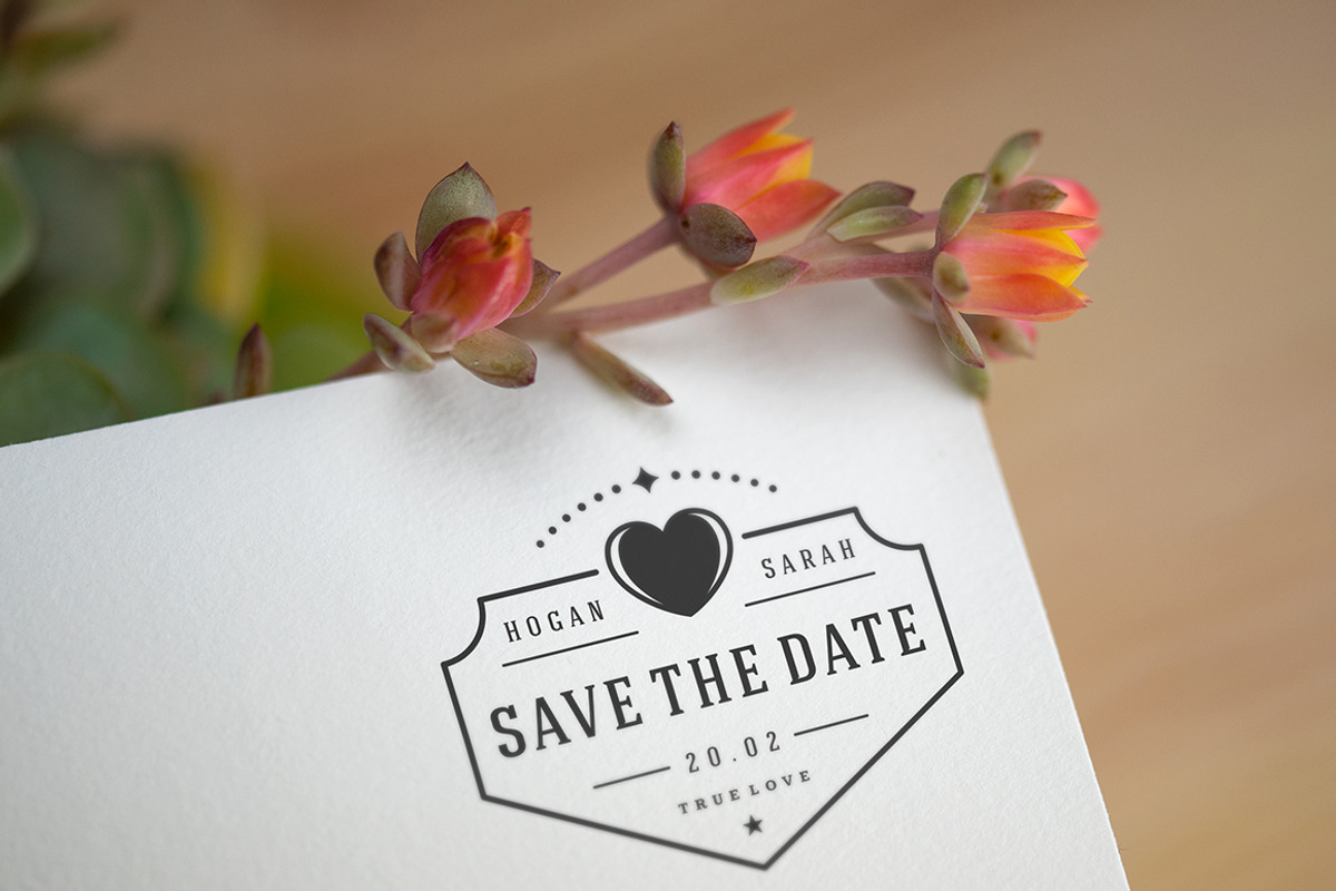 18 Wedding Logos and Badges, a Branding & Logo Template by Vasya Kobelev (Photo 11 of 15)