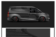 Rustic American Flag Car Wrap, an Object Illustration by CarWrap design (Thumbnail 2 of 3)