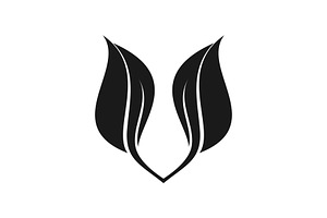 Leaves Logo, an Illustration by Buqancreative