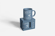 Mug With Box Mockup, a Product Mockup by MrLetters (Thumbnail 3 of 5)