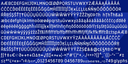 Dylan Condensed, a Sans Serif Font by Wiescher-Design (Thumbnail 2 of 6)