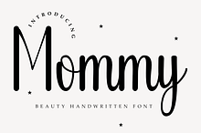 Mommy - Modern Handwritten