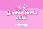 Ravioly Cute Bubble Font, a Script Font by WhymoreArt (Thumbnail 2 of 10)