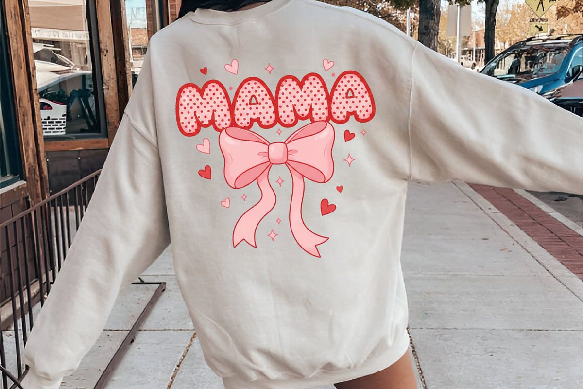 Coquette Valentine Mama Png, an Illustration by SinaCreation (Photo 11 of 11)