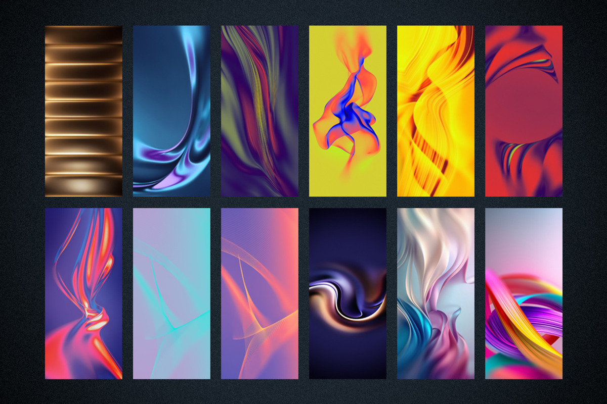 25 Aesthetic 3D Abstract Backgrounds, a Wallpaper Graphic by BazziBa♥ (Photo 3 of 8)