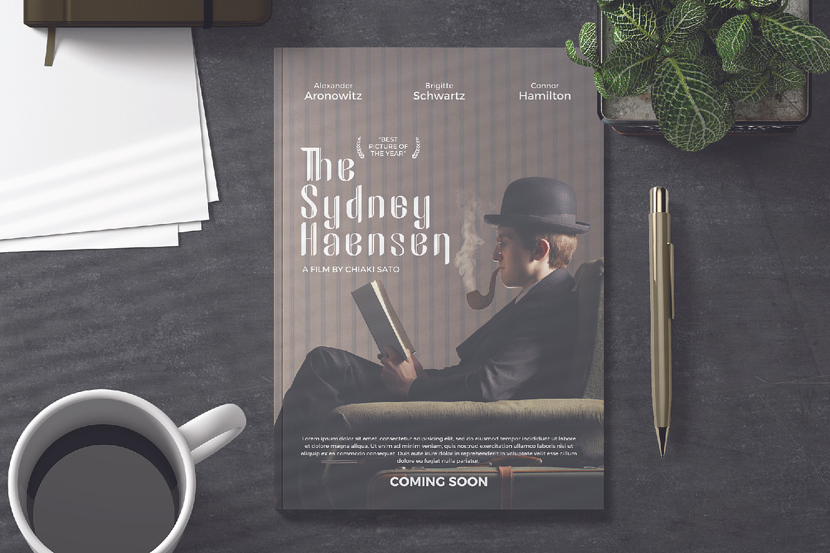 Reaghen - Retro Display Font, a Sans Serif Font by Zeatype (Photo 10 of 11)