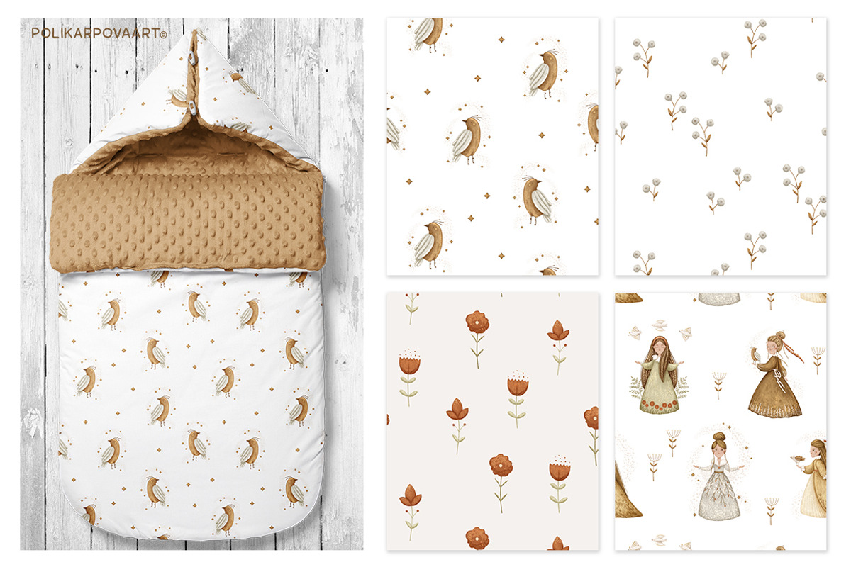 The Magic World - graphic collection, an Animal Illustration by polikarpovaart (Photo 9 of 15)
