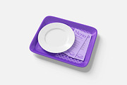 Menu With Tray Mockup, a Product Mockup by Indah (Thumbnail 3 of 6)