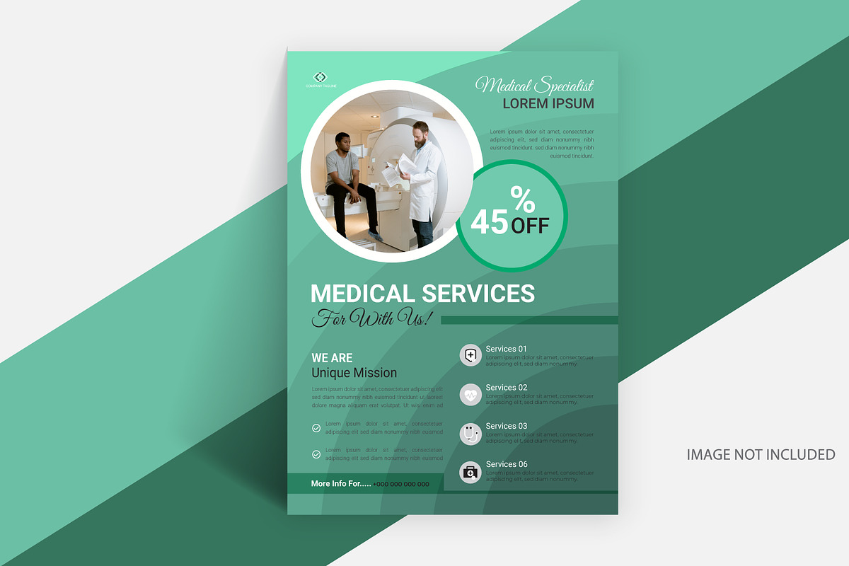 Medical Business Flyer Template, a Flyer Template by hkmonir (Photo 2 of 3)
