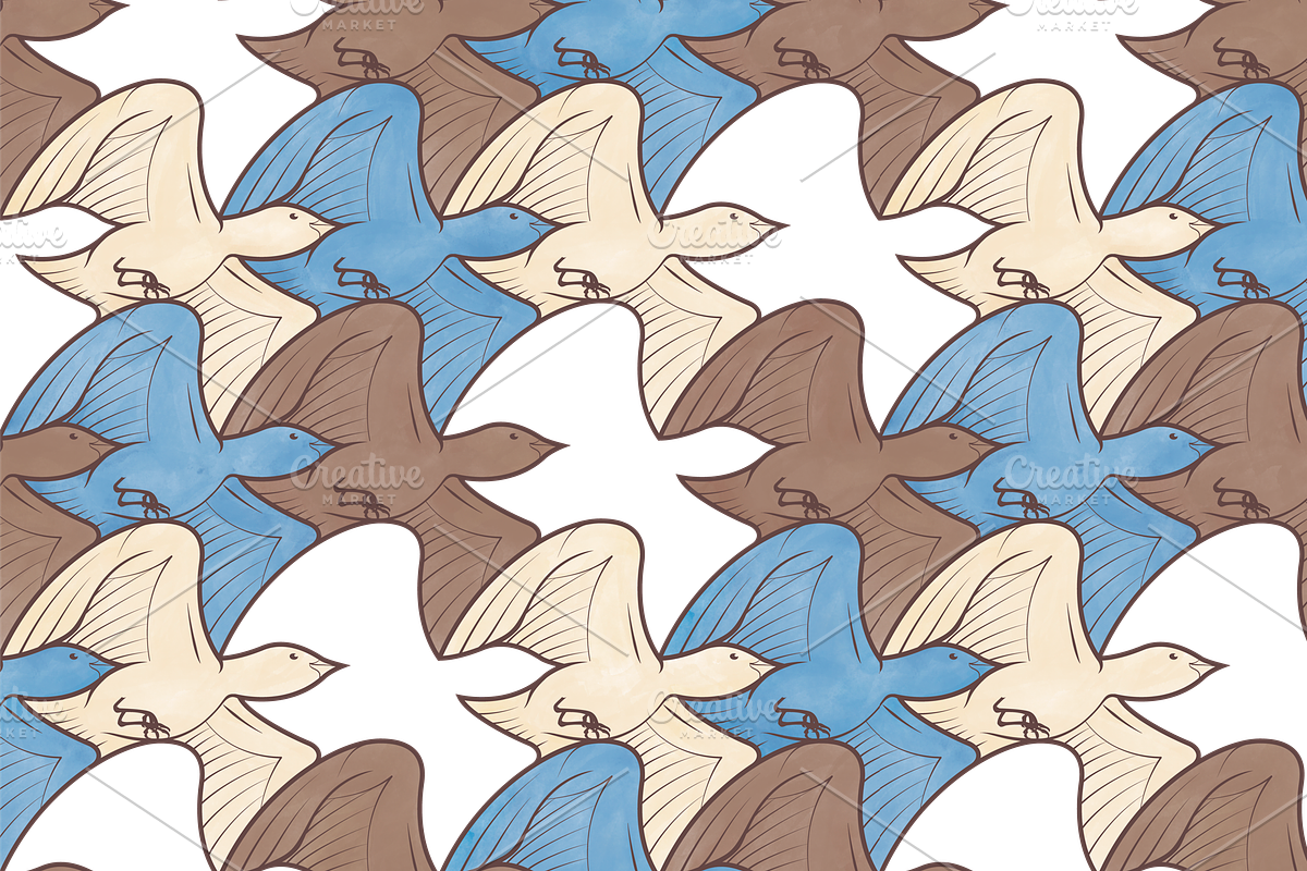 Tessellated Pattern | FA001, a Pattern Graphic by Repeat after me (Photo 2 of 2)