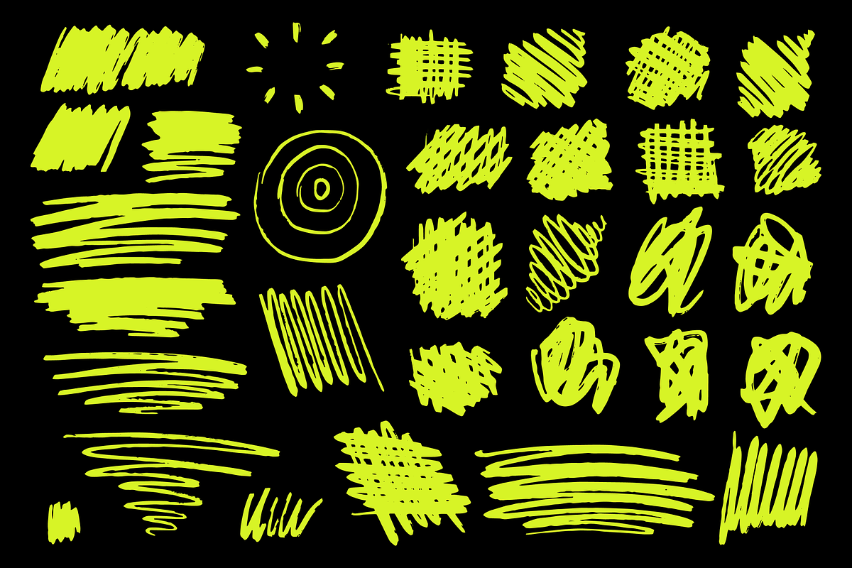 150+ vector marker abstract shapes, an Object Graphic by Kyuubisa's Graphics (Photo 4 of 5)