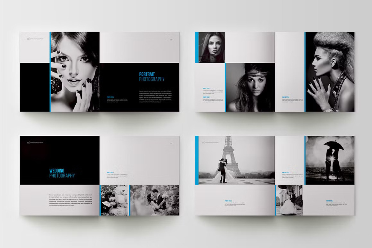 Photography Portfolio Template, a Brochure Template by adekfotografia (Photo 9 of 10)