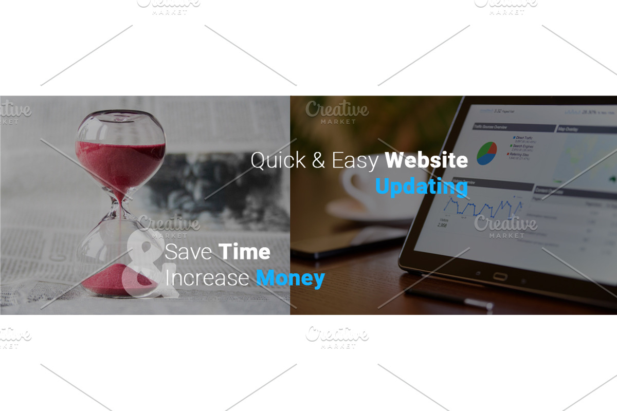Cloud Software Website PSD Template, a Landing Page Template by NeptuneDesign (Photo 4 of 8)