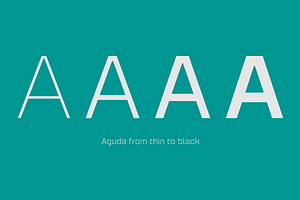 Aguda Font Family