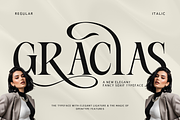 Sunnydew, a Serif Font by Burntilldead (Thumbnail 11 of 11)