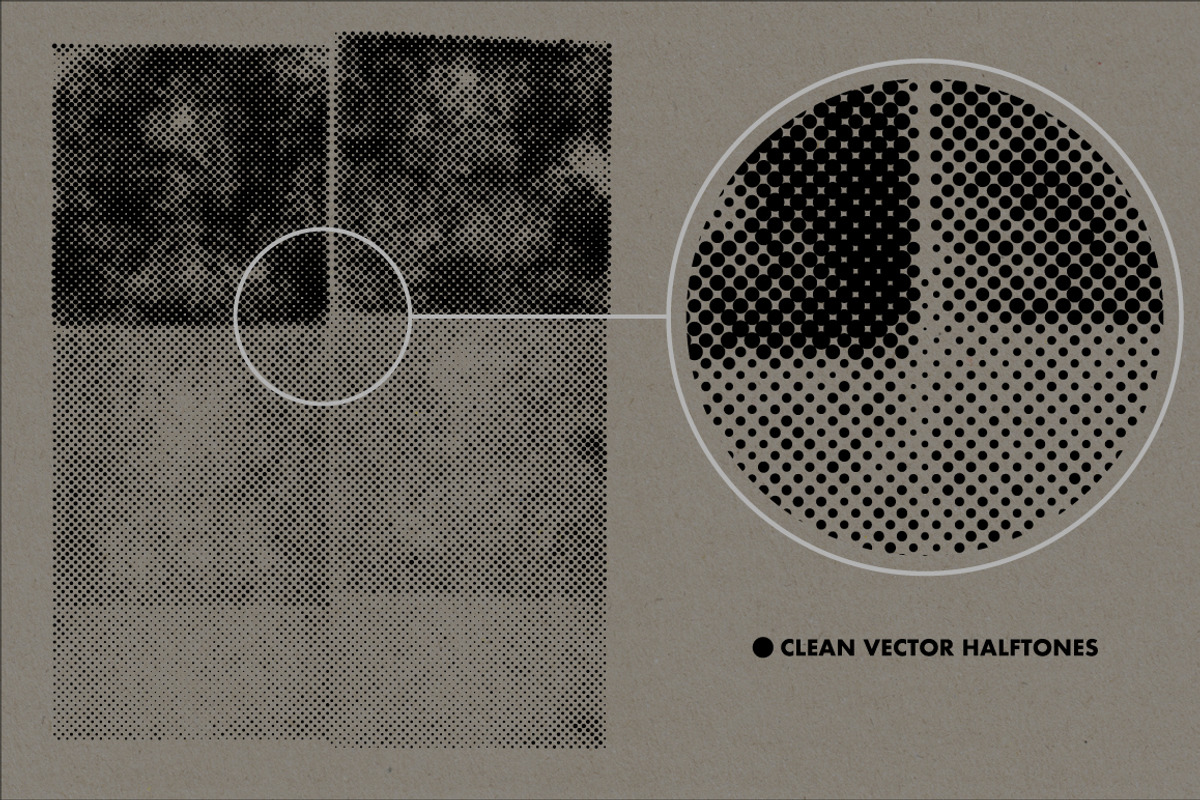 Halftone Inks - Vector & PNG, a Texture Graphic by Offset (Photo 9 of 14)