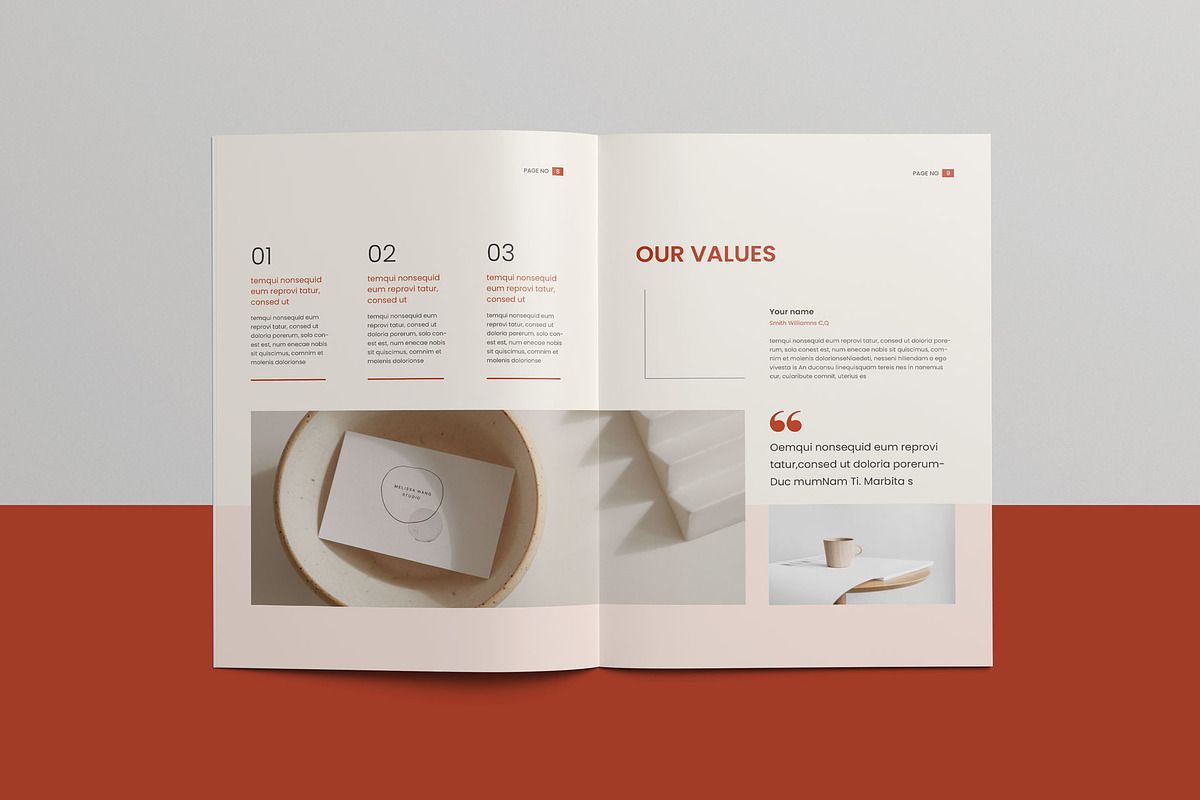 Digital Portfolio, a Brochure Template by KreateTribe (Photo 6 of 7)