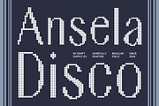 Ansela Disco, a Sans Serif Font by Craft Supply Co. (Thumbnail 1 of 8)