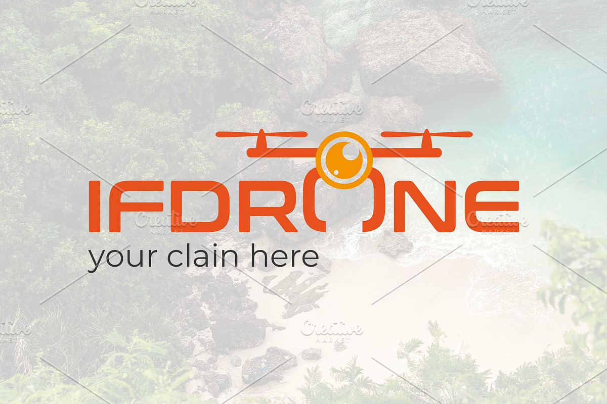 Drone logo, a Branding & Logo Template by Luis Quesada Design (Photo 2 of 5)