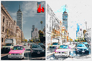 Color Sketch Photoshop Action, an Action Add-On by A R T M A R T (Thumbnail 5 of 9)