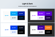 50 Palette Color Logo Mockup - PSD, a Product Mockup by Asylab (Thumbnail 4 of 47)